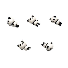 5Pcs Super Cute Panda Chopstick Rest, Ceramic Home Decorative Tableware Holder