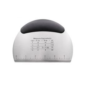 Dough Cutter with Measurement Scale, Stainless Steel Noodle Cutter, Baking Knife, Baking Pastry Tool
