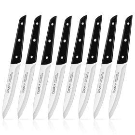 Steak Knife; 8Pcs Steak Knife Set Stainless Steel Serrated Steak Knife Dinner Knife for Home