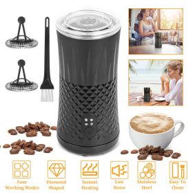 Electric Milk Frother / Steamer 4 in 1 Multifunctional Foam Maker, Temperature Control, Automatic Quiet Milk Warmer