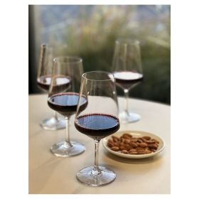 Plastic Wine Glasses Set of 4 (19oz), BPA Free Tritan Lexington Wine Glass Set, Unbreakable