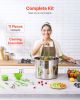 Canning Supplies Starter Kit 11 Pieces Stainless Steel Water Bath Canner