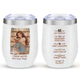 12oz Eggshell Cup, Insulated Travel Cup (Option: Style2)