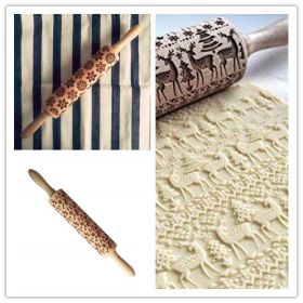 Rolling Pin Themed / Christmas Embossing (Option: Set)