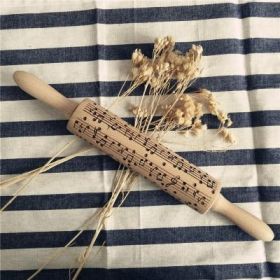 Rolling Pin Themed / Christmas Embossing (Option: Music 39cm)