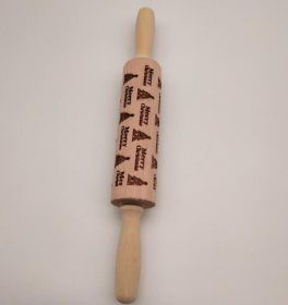 Rolling Pin Themed / Christmas Embossing (Option: Merry Christmas 43cm)