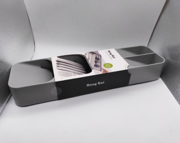 Drawer Storage Box / Organizer (Option: Grey 2pcs)