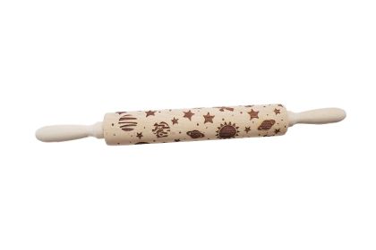 Rolling Pin Themed / Christmas Embossing (Option: 10style 43cm)
