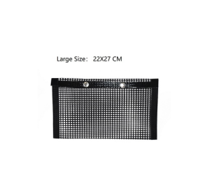 Reusable BBQ Grill Mesh Bag, Non-stick; Barbecue, Baking, Outdoor Picnic, Camping Tool (Option: 22x27)