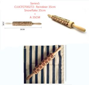 Rolling Pin Themed / Christmas Embossing (Option: Series 5)