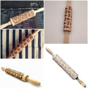 Rolling Pin Themed / Christmas Embossing (Option: 5pcs set 2)