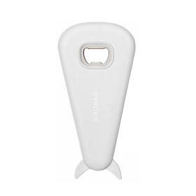 Sturdy Bottle Opener - Rust-Proof ABS Jar, Can, Corkscrew, And Beer Bottle Cap Remover - Essential Home Bar Tools (Color: White)