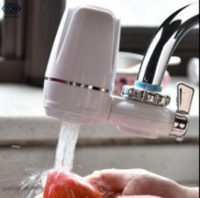 Faucet Water Purifier Kitchen Tap Water Filter; Household Water Purifier (Option: Faucet without logo)
