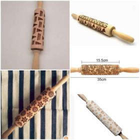 Rolling Pin Themed / Christmas Embossing (Option: 5pcs set)