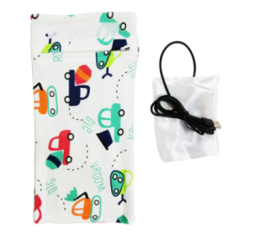 USB Milk / Water Warmer Travel / Stroller Insulated Bag/Cover Portable Baby Bottle Warmer, Baby Food Warmer (Option: Car)