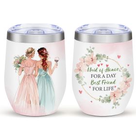 12oz Eggshell Cup, Insulated Travel Cup (Option: Style5)