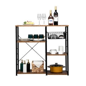 4th Tier Kitchen Shelves (Option: Shelf)
