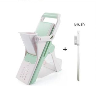 Safe, Multifunctional Slicer 5-in-1 Vegetable Slicer, Professional Food Slicer With Container (Option: Multislicer)