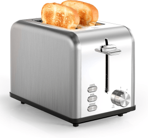 2 Slice Toaster, 1.5-inch super wide slot, 6 Browning settings and 3 features (thaw / reheat / cancel) (W1134P237561: W1134P237562)