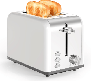 W1134P237563 White multi-earth oven 2 piece toaster ,1.5-inch ultra wide slot 6 Browning settings and 3 features (thaw / reheat / cancel) (W1134P237563: W1134P237563)